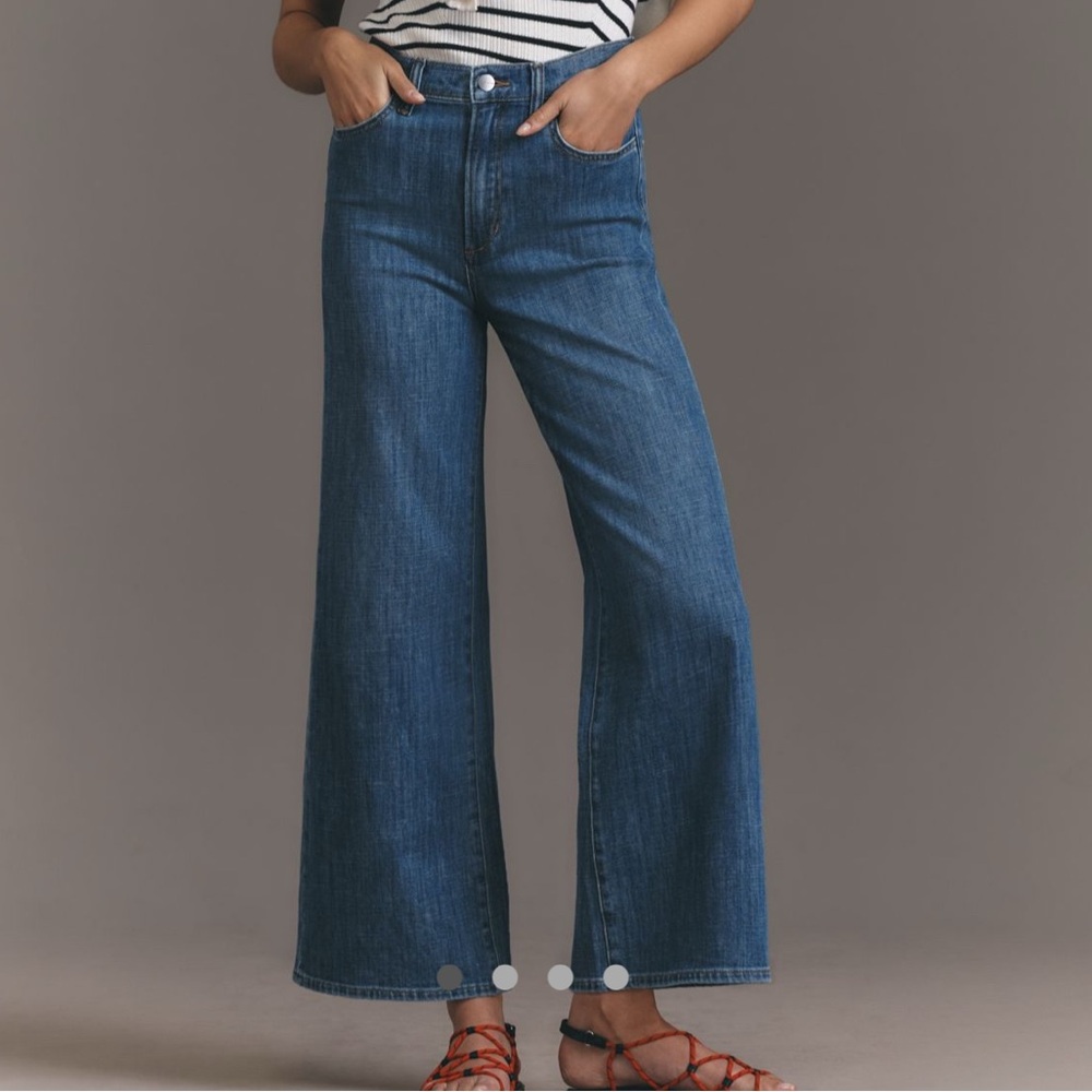 Joe's Jeans The Mia High-Rise Wide Leg Ankle Jeans